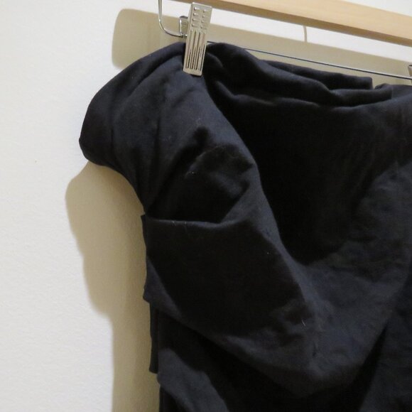 GOOD AMERICAN Super Stretch Jersey Tube Top in Black 001 Minimalist Size 3XL NWT - Picture 4 of 9